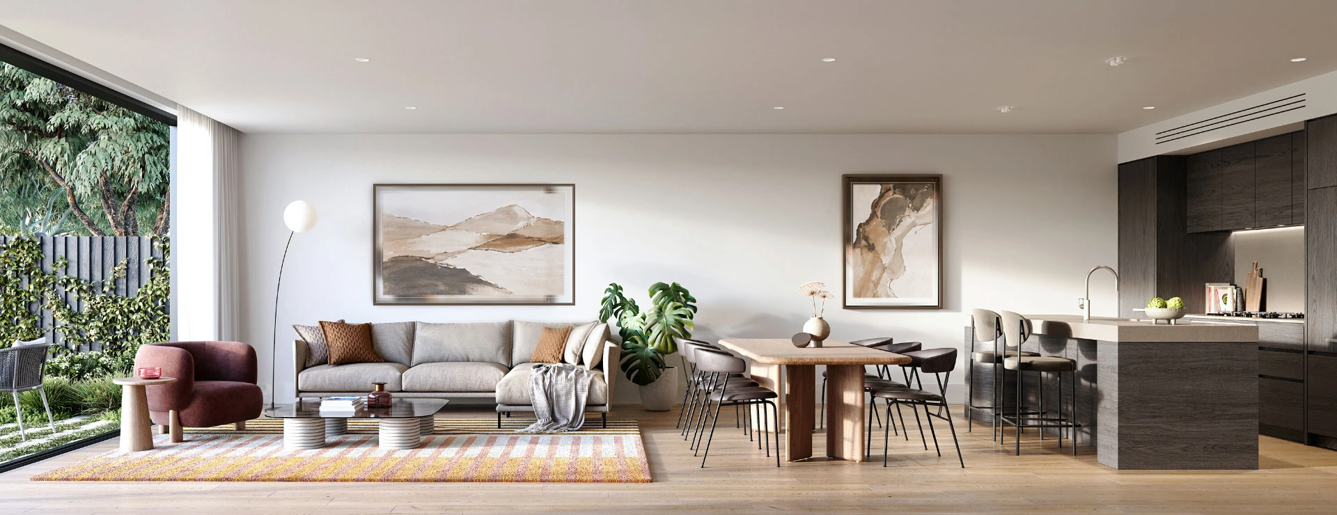 living kitchen